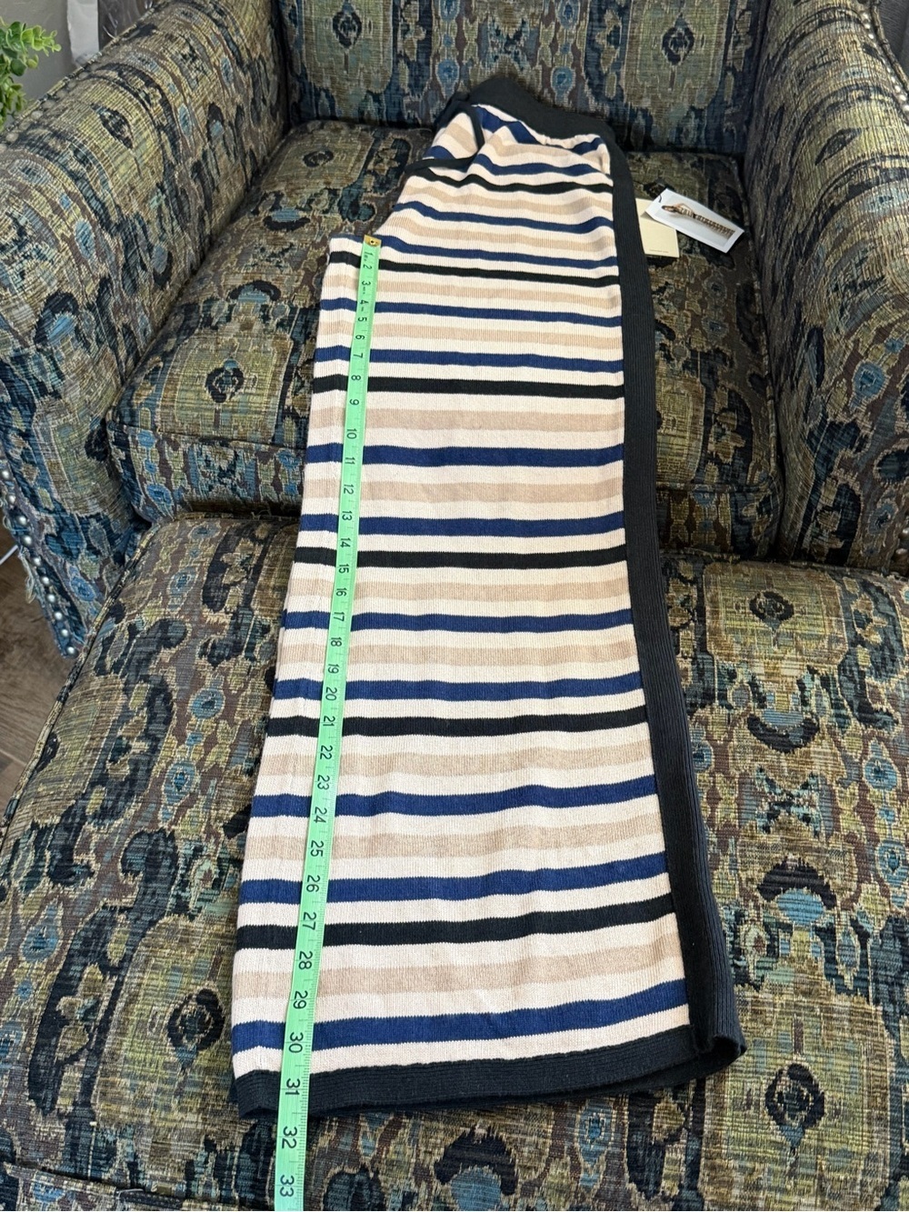 Nation LTD Striped Knit Lounge Pants Size Medium NWT - Picture 4 of 10